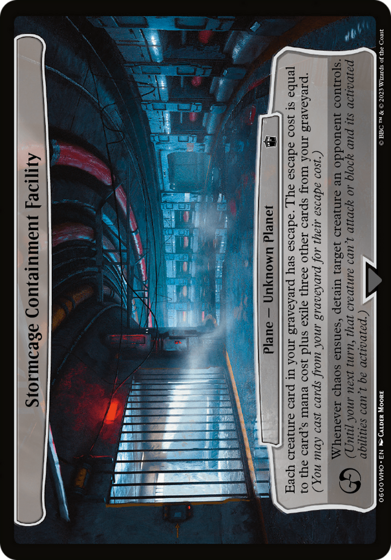 Stormcage Containment Facility [Doctor Who] - Destination Retro