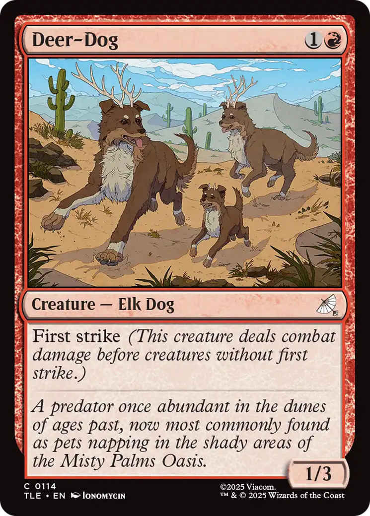 Deer-Dog [Avatar: The Last Airbender: Eternal-Legal] - Destination Retro
