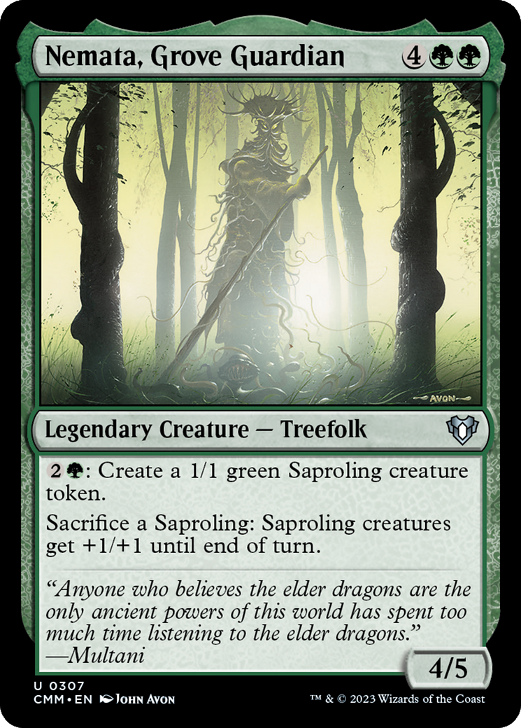 Nemata, Grove Guardian [Commander Masters] - Destination Retro