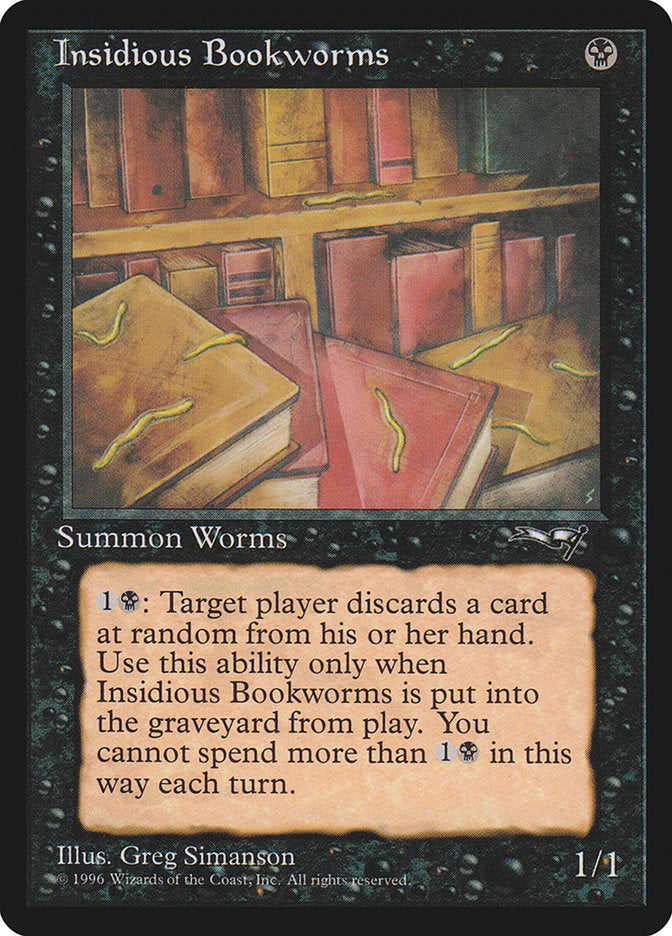 Insidious Bookworms (Multiple Worms) [Alliances] - Destination Retro