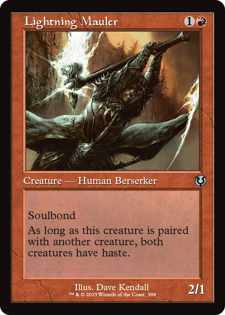 Lightning Mauler (Retro Frame) [Innistrad Remastered] - Destination Retro