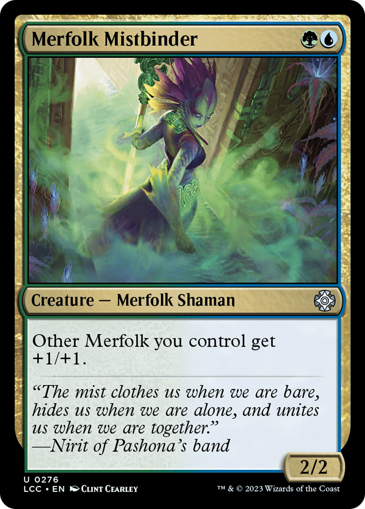 Merfolk Mistbinder [The Lost Caverns of Ixalan Commander] - Destination Retro