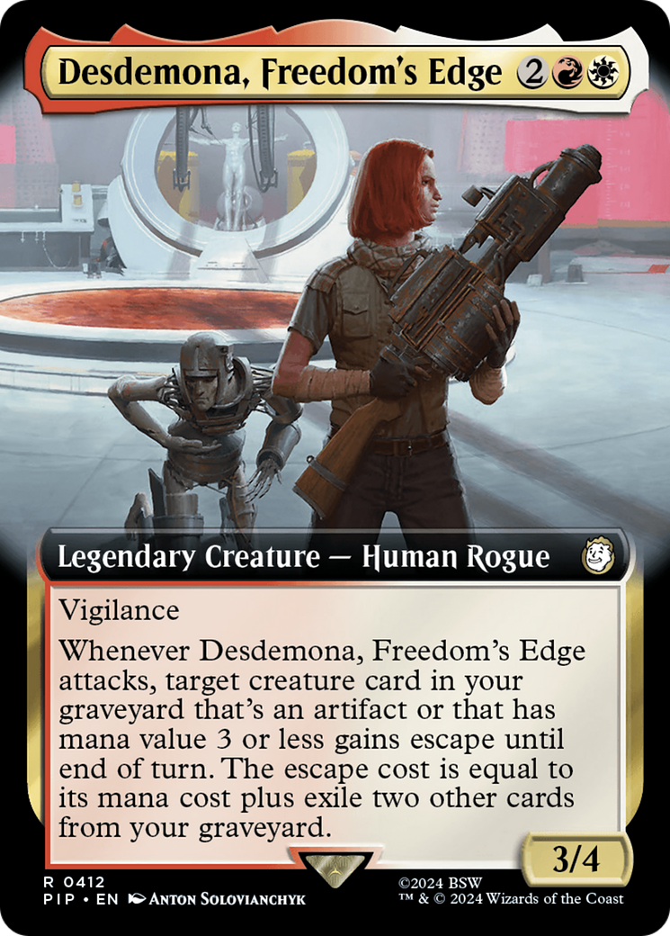 Desdemona, Freedom's Edge (Extended Art) [Fallout] - Destination Retro