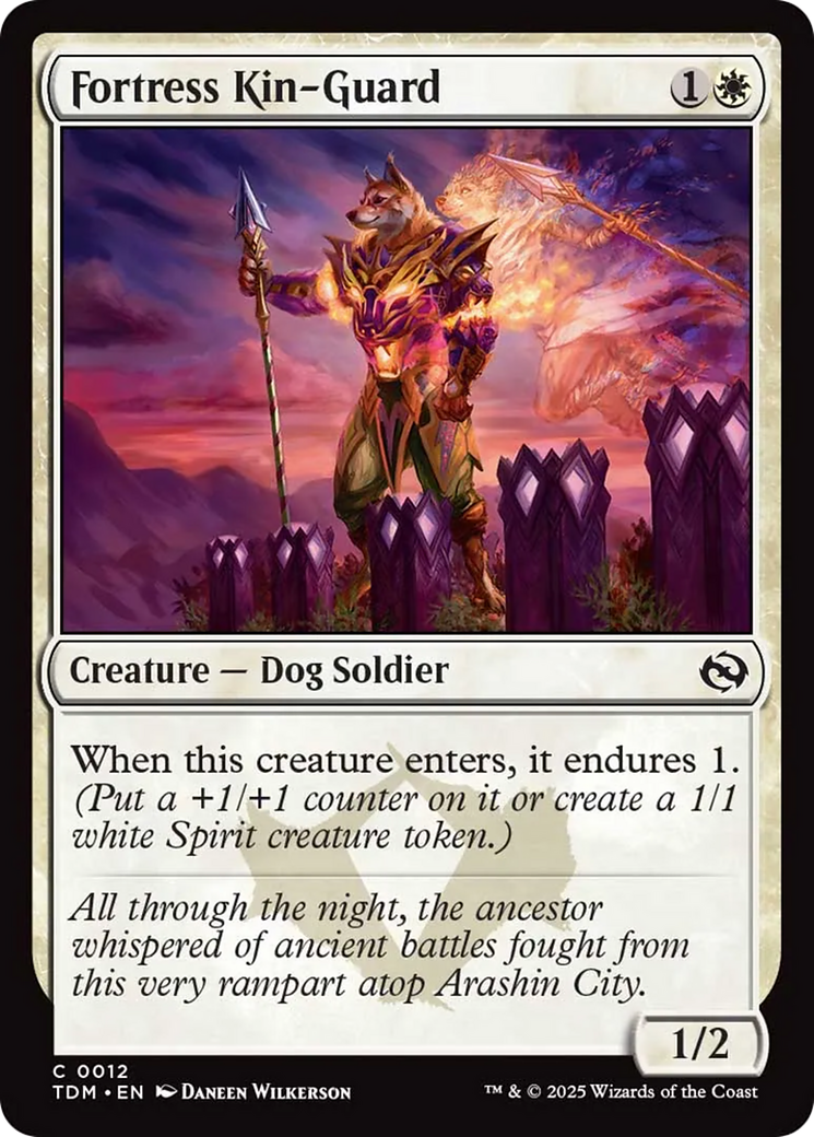 Fortress Kin-Guard [Tarkir: Dragonstorm] - Destination Retro
