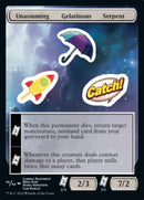 Unassuming Gelatinous Serpent [Unfinity Stickers] - Destination Retro