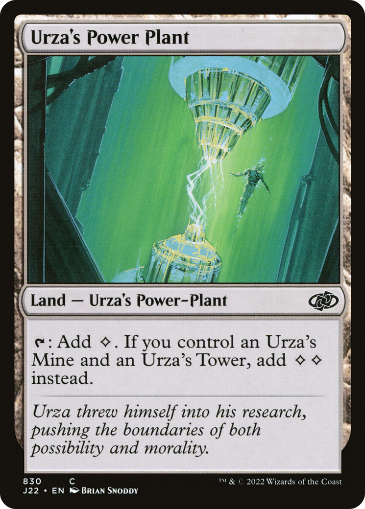Urza's Power Plant [Jumpstart 2022] - Destination Retro