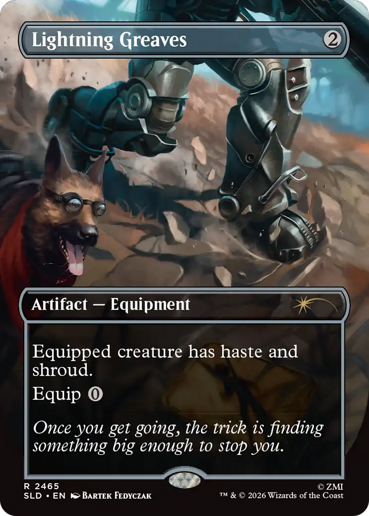 Lightning Greaves (2465) [Secret Lair Drop Series] - Destination Retro