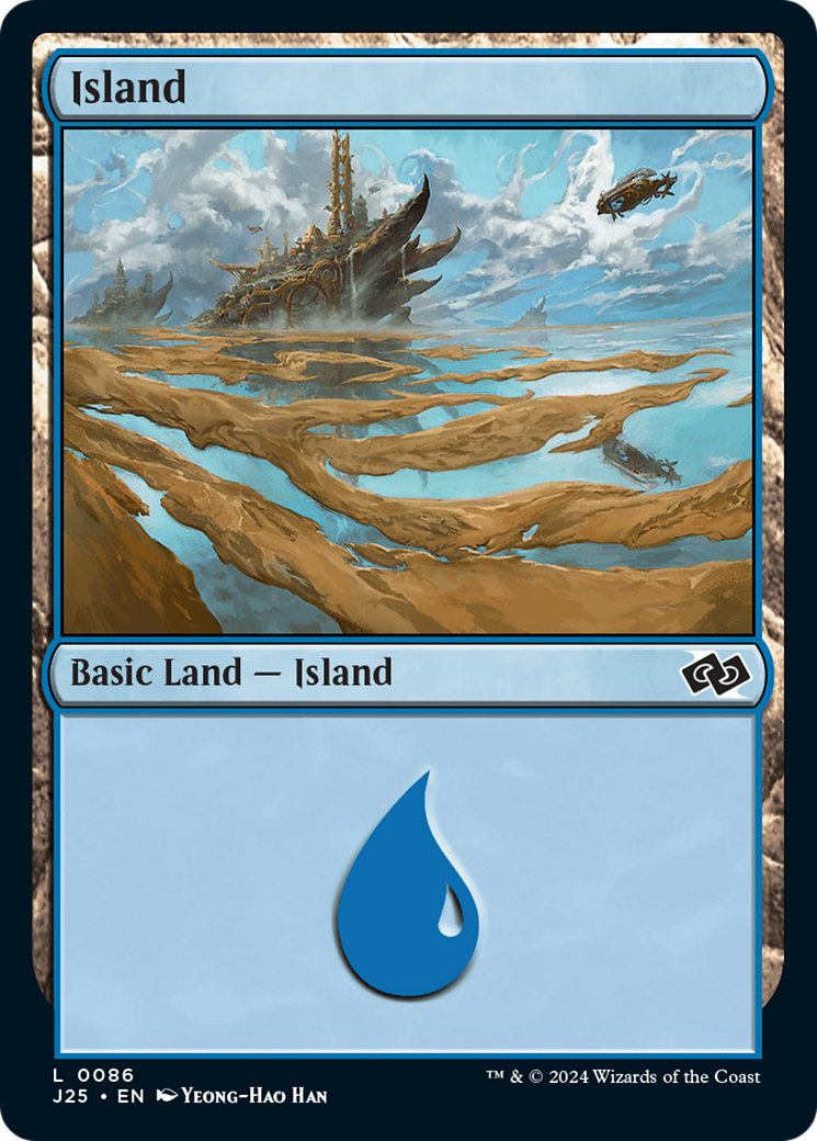 Island (86) [Foundations Jumpstart] - Destination Retro