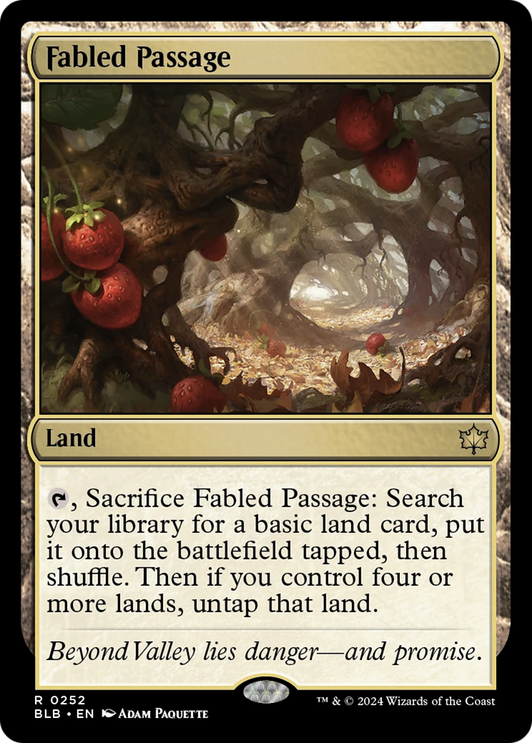 Fabled Passage [Bloomburrow] - Destination Retro