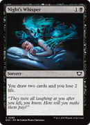 Night's Whisper [Edge of Eternities Commander] - Destination Retro