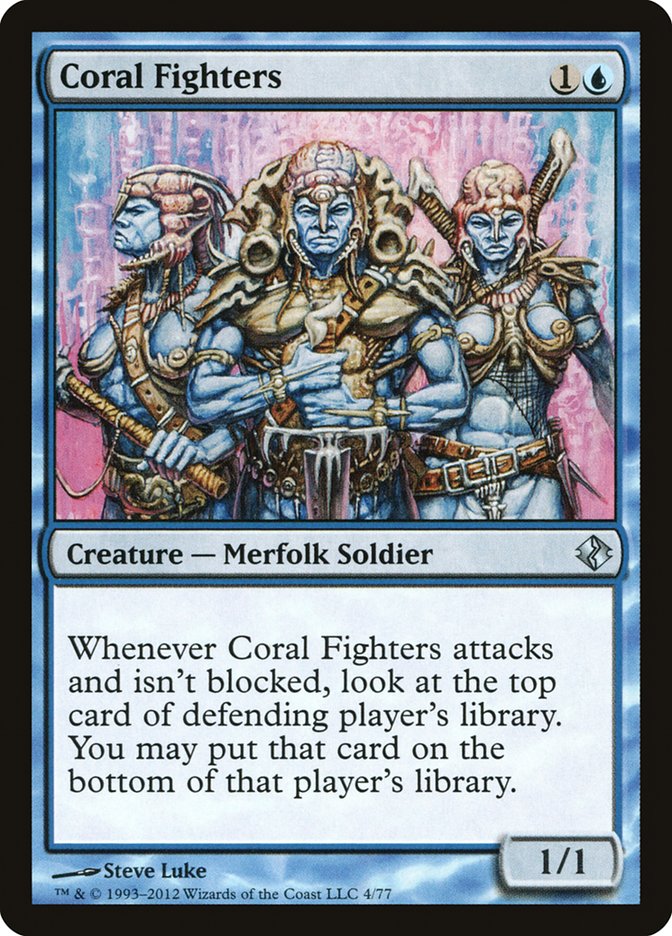 Coral Fighters [Duel Decks: Venser vs. Koth] - Destination Retro
