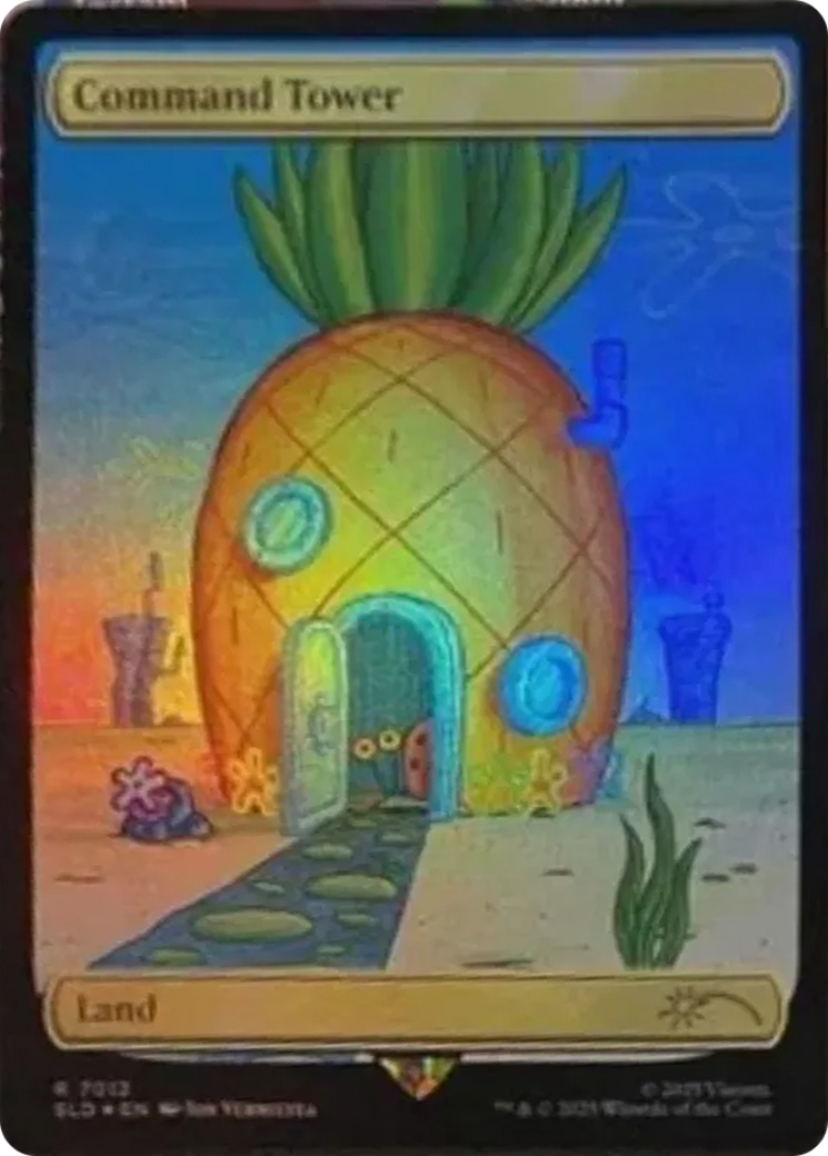 Command Tower (7012) (Rainbow Foil) [Secret Lair Drop Series] - Destination Retro