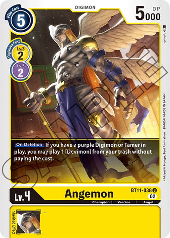 Angemon [BT11-038] [Dimensional Phase] - Destination Retro