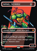 Raphael, the Muscle (0091) (Borderless) (Surge Foil) [Teenage Mutant Ninja Turtles Commander] - Destination Retro