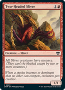 Two-Headed Sliver [Commander Masters] - Destination Retro