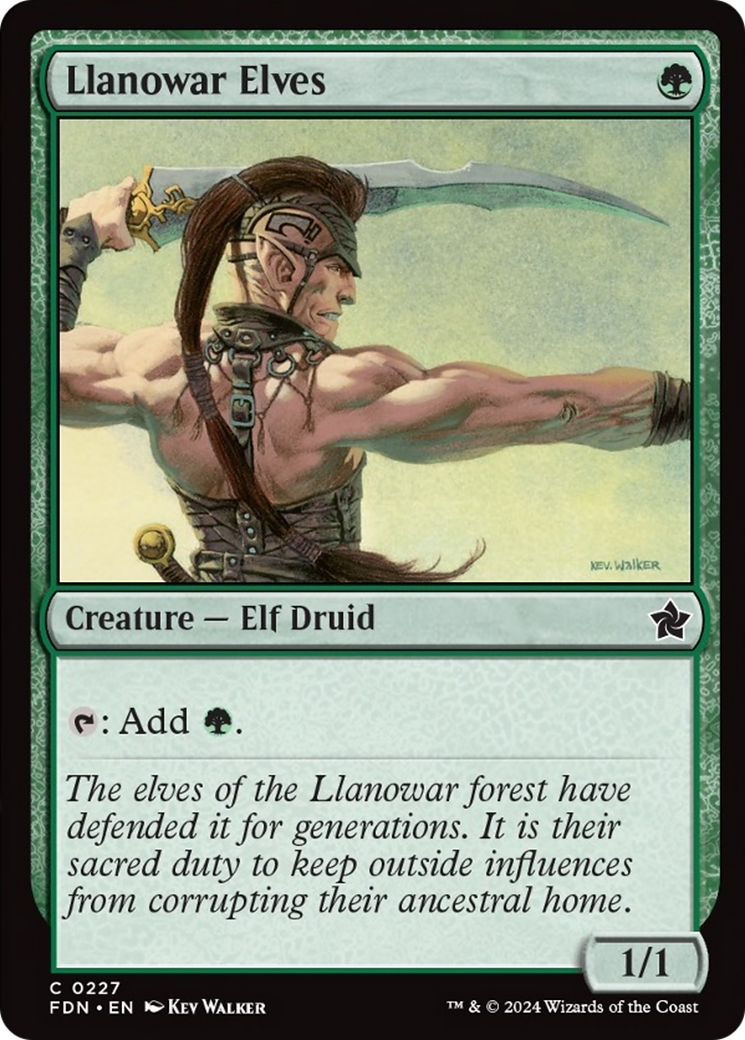 Llanowar Elves [Foundations] - Destination Retro