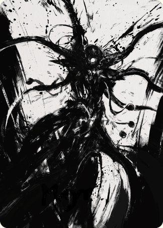 Tekuthal, Inquiry Dominus Art Card [Phyrexia: All Will Be One Art Series] - Destination Retro
