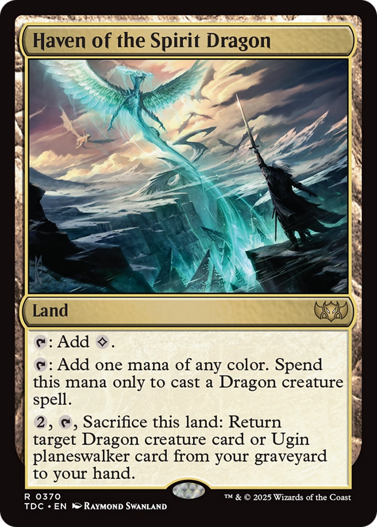 Haven of the Spirit Dragon [Tarkir: Dragonstorm Commander] - Destination Retro