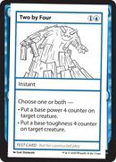 Two by Four [Mystery Booster 2 Playtest Cards] - Destination Retro