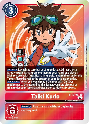 Taiki Kudo [BT10-087] [Xros Encounter] - Destination Retro