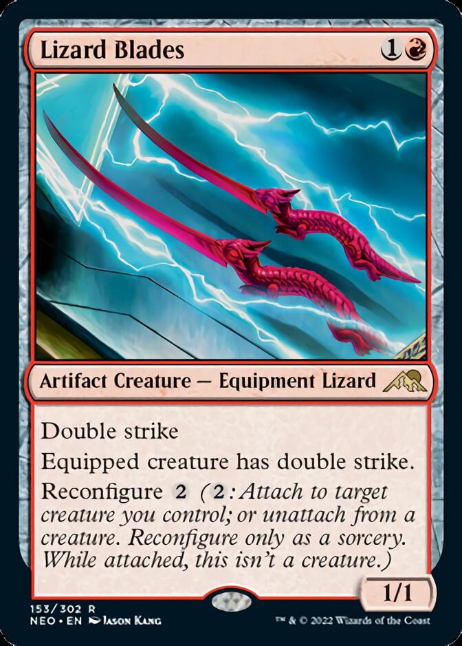 Lizard Blades [Kamigawa: Neon Dynasty] - Destination Retro
