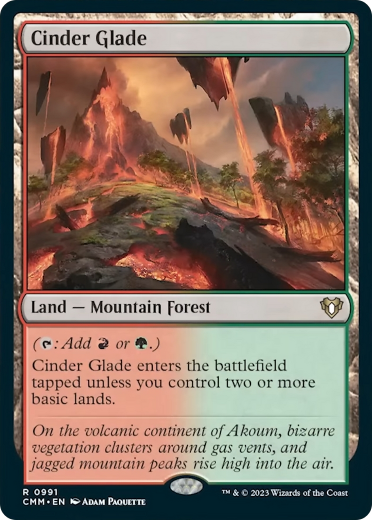 Cinder Glade [Commander Masters] - Destination Retro