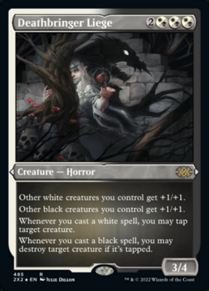 Deathbringer Liege (Foil Etched) [Double Masters 2022] - Destination Retro