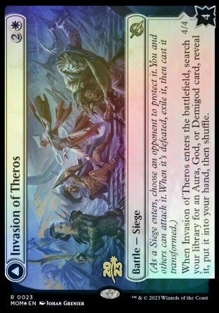 Invasion of Theros // Ephara, Ever-Sheltering [March of the Machine Prerelease Promos] - Destination Retro