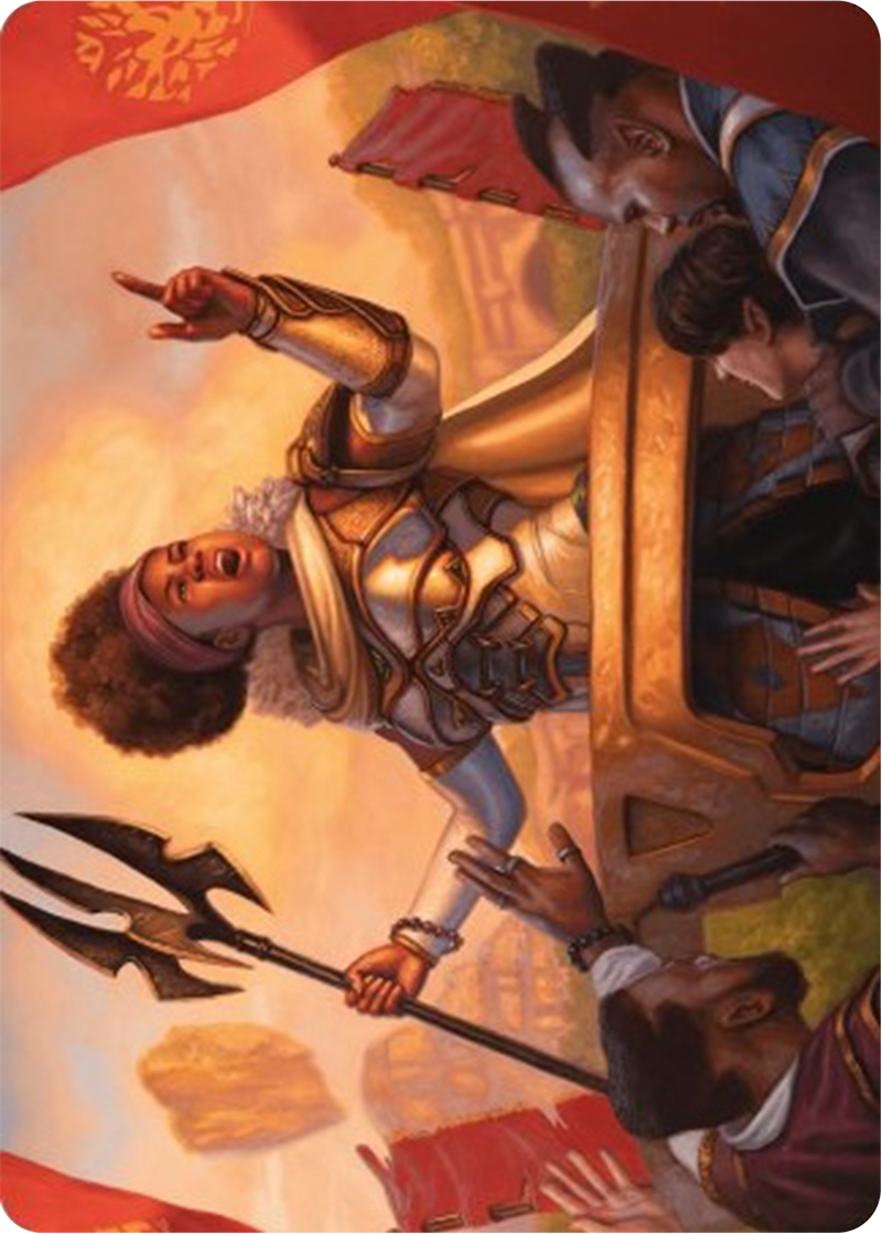 Recruiter of the Guard Art Card [Modern Horizons 3 Art Series] - Destination Retro