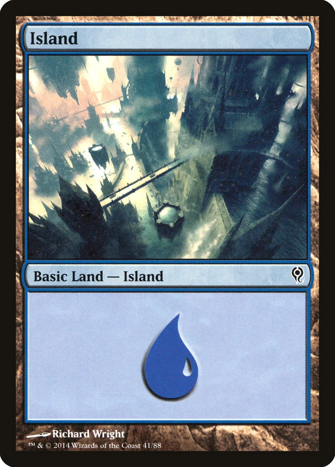 Island (41) [Duel Decks: Jace vs. Vraska] - Destination Retro
