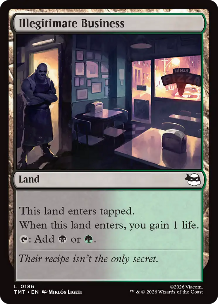 Illegitimate Business [Teenage Mutant Ninja Turtles] - Destination Retro