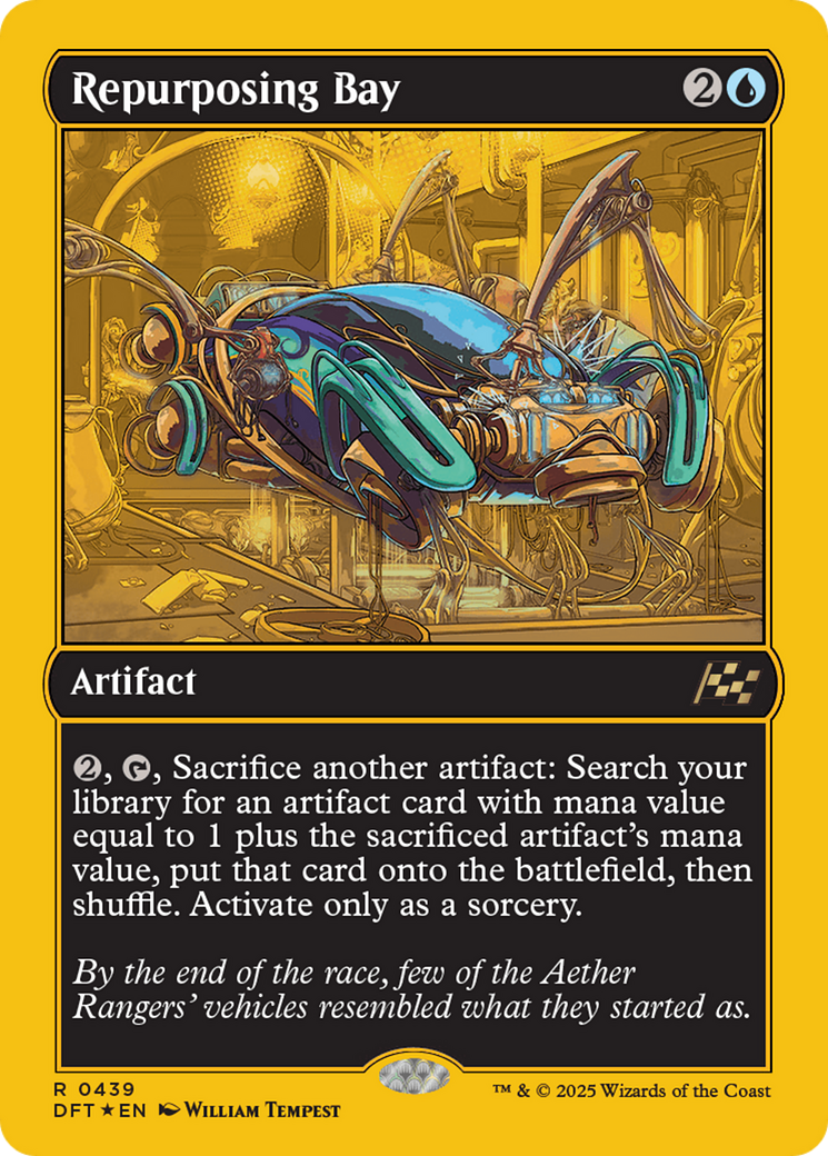 Repurposing Bay (First-Place Foil) [Aetherdrift] - Destination Retro