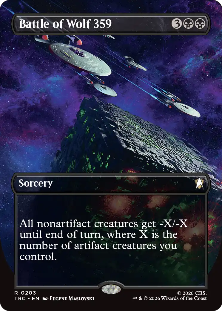 Battle of Wolf 359 (Borderless) [Star Trek Commander] - Destination Retro