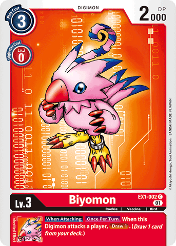 Biyomon [EX1-002] [Classic Collection] - Destination Retro