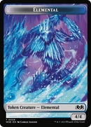 Elemental // Food (0011) Double-Sided Token [Wilds of Eldraine Tokens] - Destination Retro