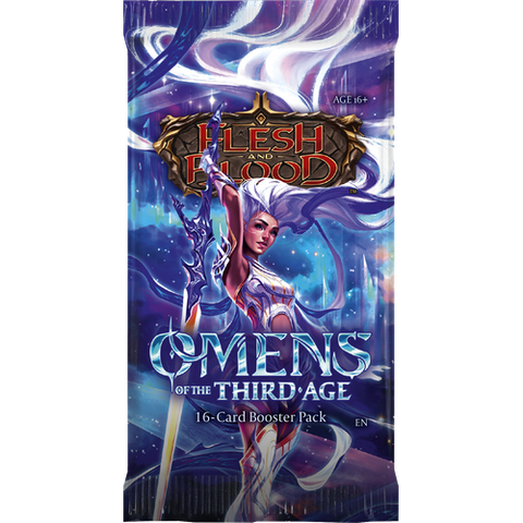 FLESH AND BLOOD  - OMENS OF THE THIRD AGE - BOOSTER PACK
