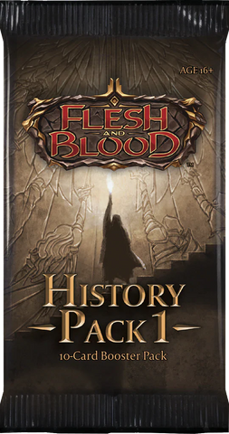 FLESH AND BLOOD  - HISTORY PACK 1 - BOOSTER PACK - Destination Retro