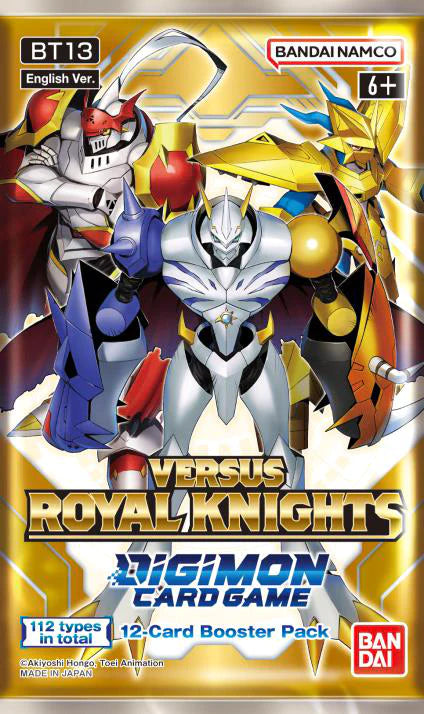DIGIMON CARD GAME - VERSUS ROYAL KNIGHTS - BOOSTER PACK - Destination Retro
