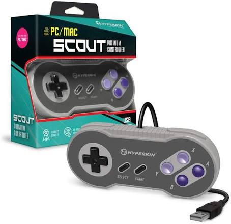 Controller - HYPERKIN - Scout Premium SNES-Style USB Controller for PC/Mac