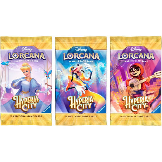 Disney Lorcana: Hyperia City - Booster Pack (Available In-Store October 16th, Ships October 23rd)