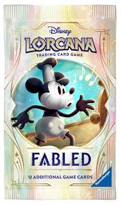 Disney Lorcana: Fabled - Booster Pack - Destination Retro
