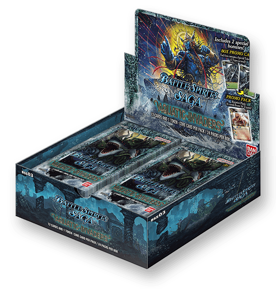 Battle Spirits Saga TCG - Aquatic Invaders - Booster Box (Available October 27th) - Destination Retro