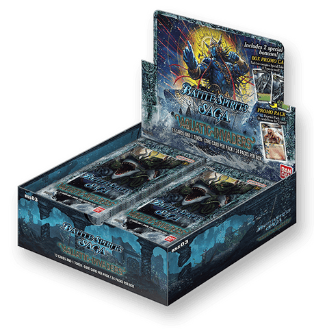 Battle Spirits Saga TCG - Aquatic Invaders - Booster Box (Available October 27th) - Destination Retro