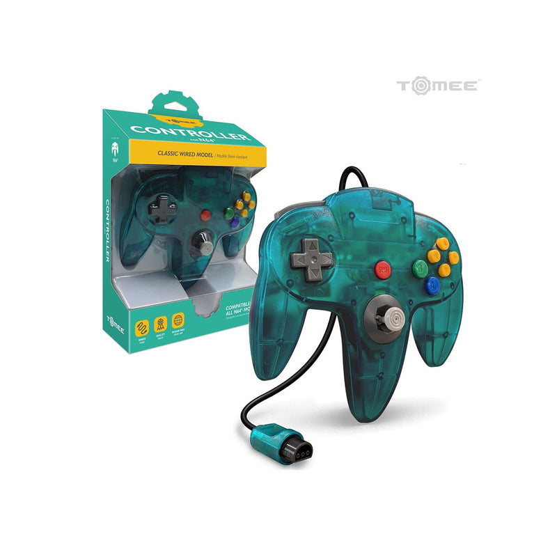Turquoise Nintendo 64 Controller [Tomee] - Destination Retro