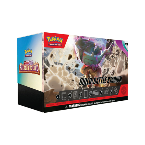 Pokémon TCG: Scarlet & Violet: Paldea Evolved - Build & Battle Stadium - Destination Retro