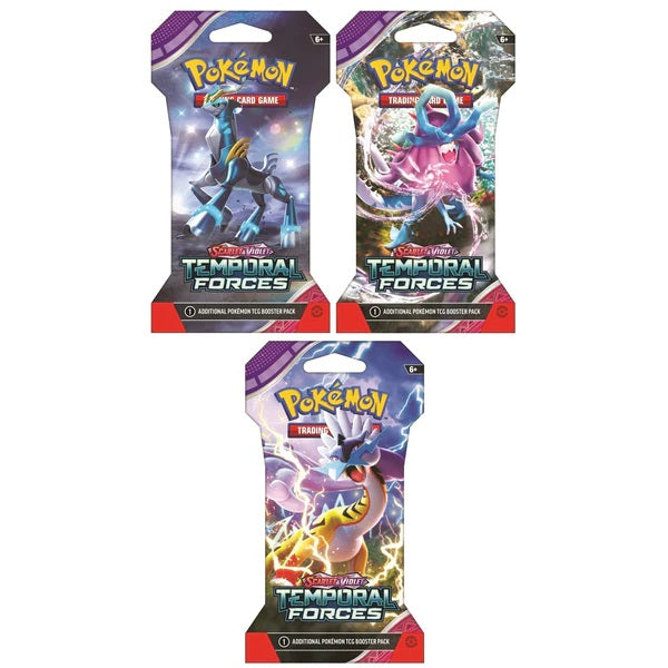 Pokémon TCG: Scarlet & Violet - Temporal Forces - Sleeved Booster Pack - Destination Retro