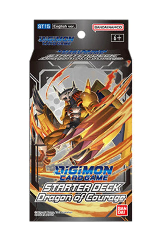DIGIMON CARD GAME - DRAGON OF COURAGE - STARTER DECK - Destination Retro