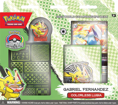 Pokémon TCG: World Championships Deck 2023 - Colorless Lugia - Destination Retro