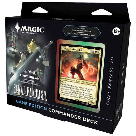 MTG - FINAL FANTASY: Commander - Commander Deck - VII Limit Break Game Edition