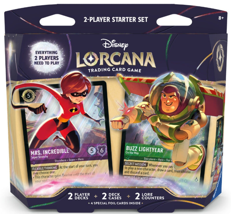Disney Lorcana: Wilds Unknown Two-Player Starter Set (Available May 8th) - Destination Retro